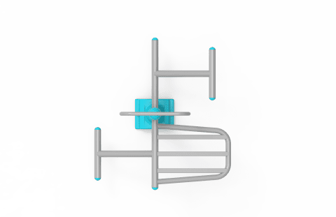 Sinav ve Mekik KLF-17 | Dış Mekan Spor Aletleri | Erse Kent Mobilyaları
